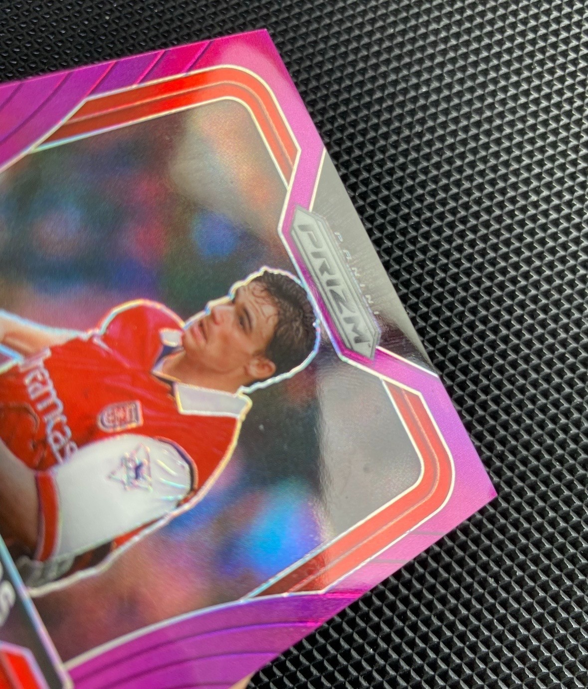 2020-21 Panini Prizm Premier League Marc Overmars Club Legends Auto #78/99 view 2