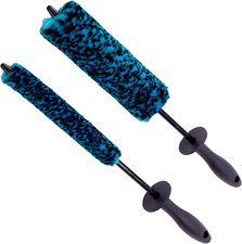 Wheel Barrel Brush Set, Cleaning Brush for Wheels and Car Detailing Kit, Include