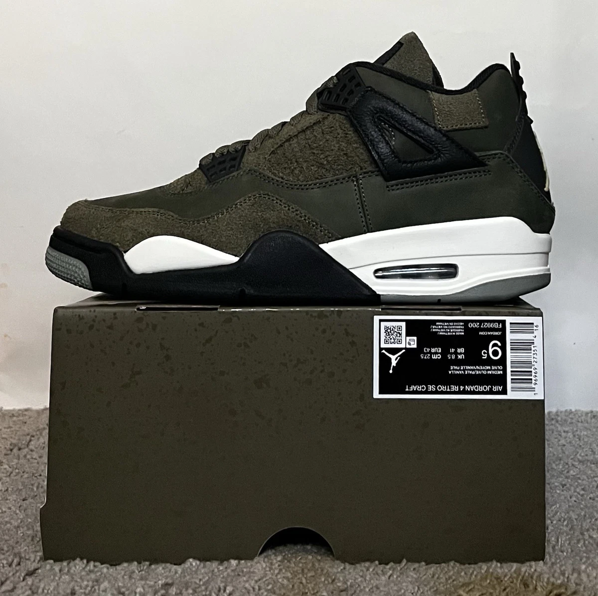 Jordan 4 SE Retro Low Craft - Olive for Sale | Authenticity