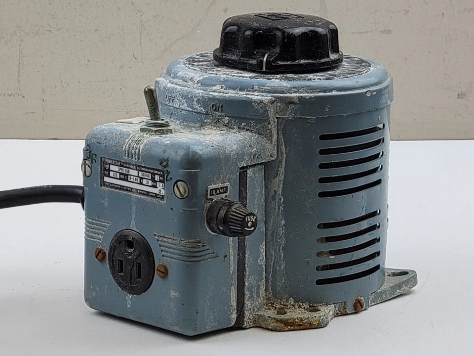 Autotransformador variable Fisher-Scientific Superior Electric Powerstat 3PN116B Foto 3 de 4
