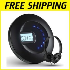 Rechargeable CD Player for Car with LCD Display