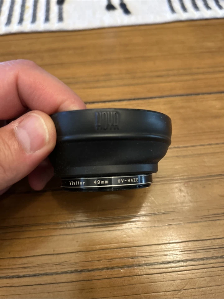 Vivitar - 49mm UV Ultra Violet / Haze Filter - Case / vgc - Image 4 of 4