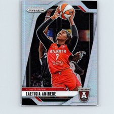 2024 Panini Prizm WNBA Laeticia Amihere #54 Silver Prizm Atlanta Dream