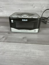 RCA RP4801A AM/FM Alarm Clock Radio CD Player Dual Wake