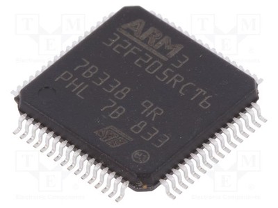 IC: Mikrocontroller STM32 ARM 120MHz LQFP64 1,8÷3,6VDC