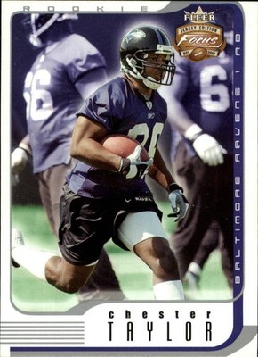 2002 Fleer Focus JE #141 Chester Taylor RC /1850 - FB