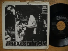 T.REX Solid Gold Get It On / There Was A Time +1  45 7" single 1971 Sweden VG(+)