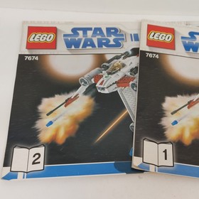 Lego 7654 V-19 Torrent 1 & 2 Instruction Manual Only Star Wars
