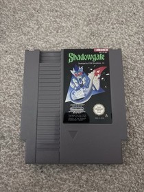 Shadowgate NES PAL UKV Complete CIB Boxed Manual Nintendo Kemco Rare