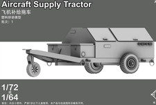 3D Printed 1/72 Aircraft ground crew Tool storage trailer Unpainted