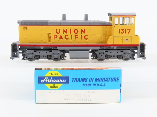 Interruptor diésel Union Pacific SW1500 escala HO Athearn 3933 UP #1317 | Zustand: Used