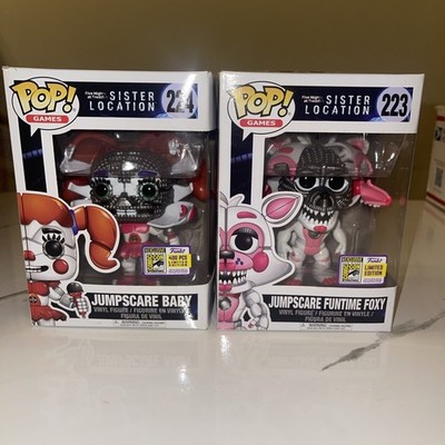 Jumpscare Baby LE 400 and Foxy SDCC