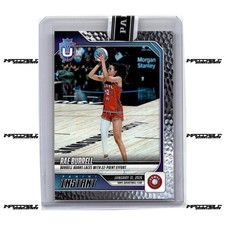 2026 Panini Instant Unrivaled - Metallic #37 Rae Burrell /5 Burns Laces