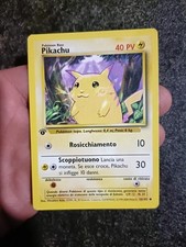 Pikachu set base prima edizione 58/102 italiano