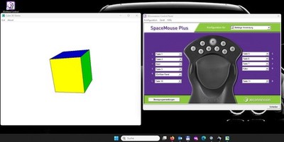 Magellan Spacemouse Plus 3D + Serielle Schnittstelle für CAD, CAM usw.