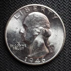 1946 *S* WASHINGTON SILVER QUARTER DOLLAR **NICE AU COIN** FREE SHIPPING! C5305