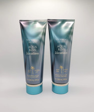 Victoria's Secret Aqua Kiss Vacation Fragrance Body Lotion 8 fl oz Set of 2