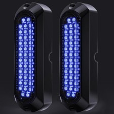 Pack of 2 Marine Boat Lights, Waterproof Zinc Alloy 40 LEDs Underwater Lighting 