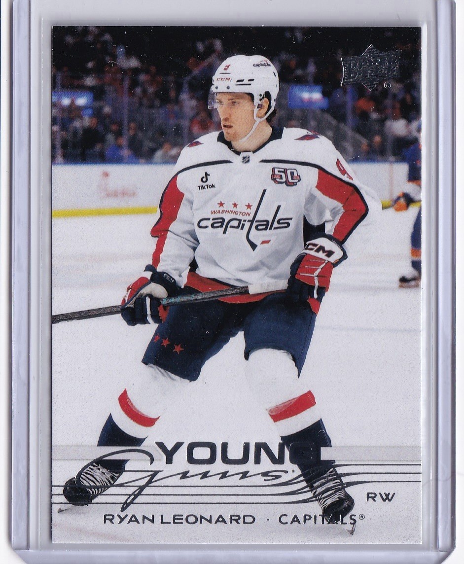 2025-26 Upper Deck Series 1 - Young Guns Ryan Leonard #238 (RC)