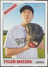 2015 Topps Heritage #342 Tyler Matzek Baseball NM