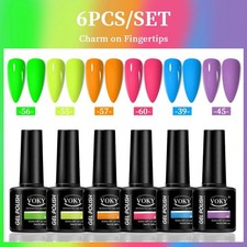 Nail Art Kit UV Gel Lack Set Farbsammlung Man...