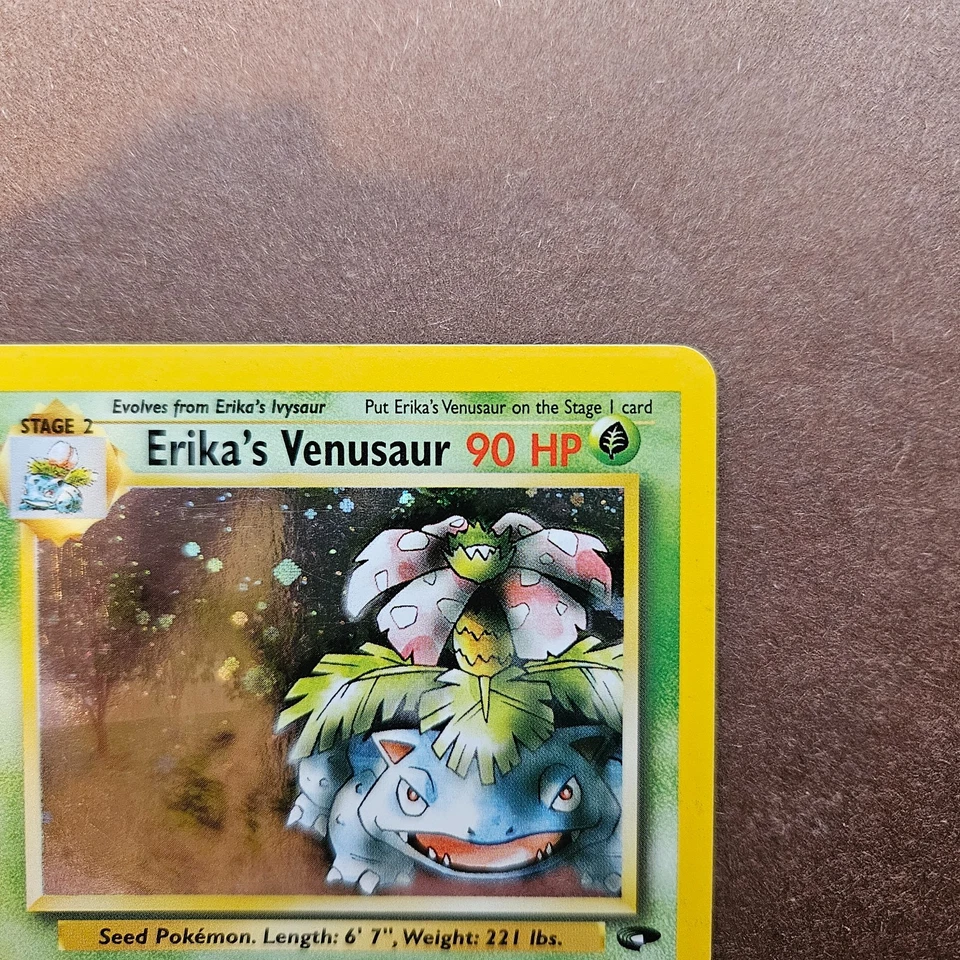 Erika's Venusaur 4/132 Pokemon Gym Challenge Holo Rare Card - LP - Image 3 of 4