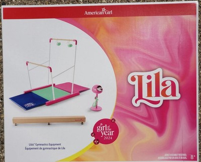 American Girl Doll of 2024 Lila Gymnastics Equipment Set Bars Mat Beam Lila's