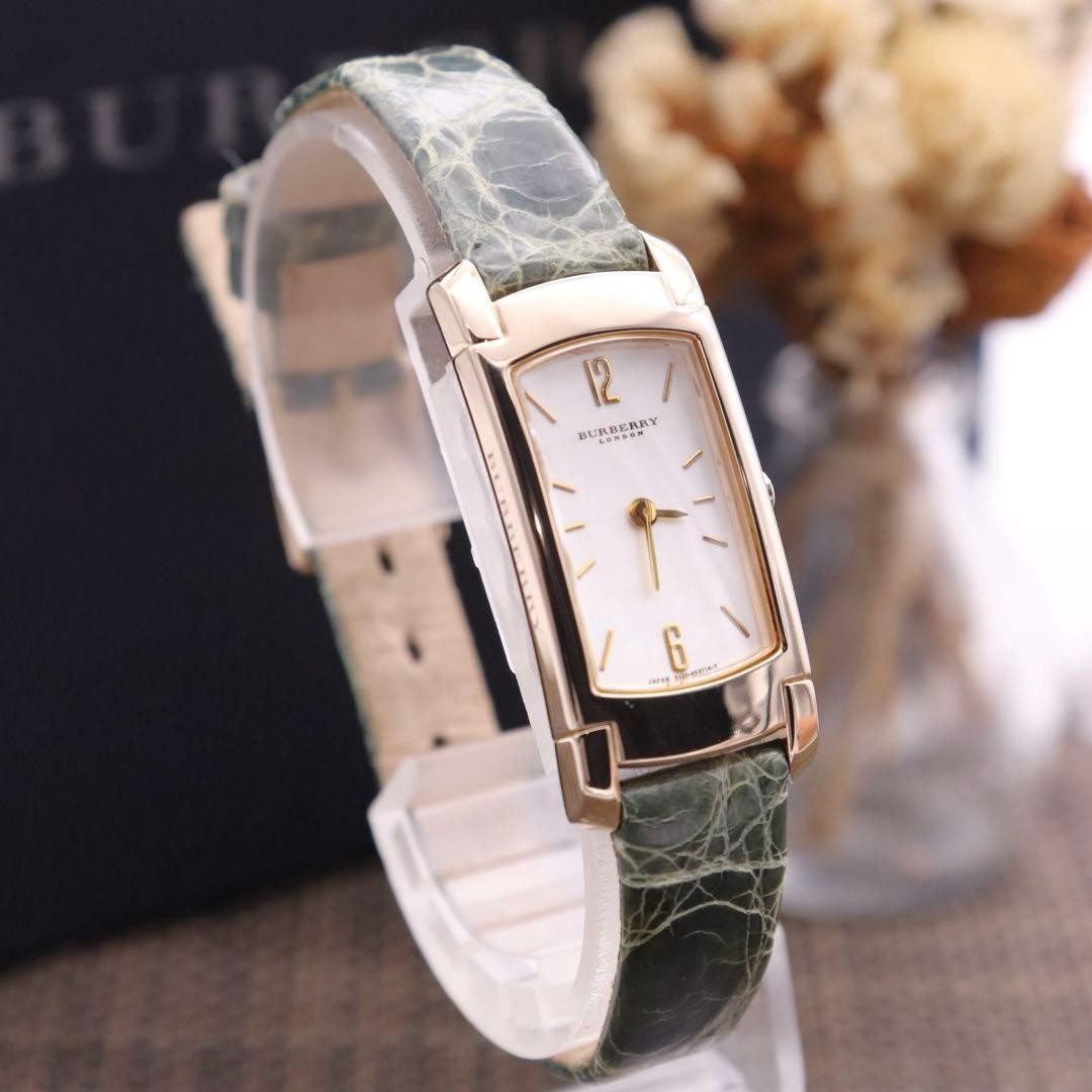 BURBERRY 5420 Rectangular Watch Timepiece Genuine… - image 3