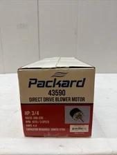 PACKARD 43590 DIRECT DRIVE BLOWER MOTOR 3 speed 3/4 hp. rpm 1075 Replace GE 3590