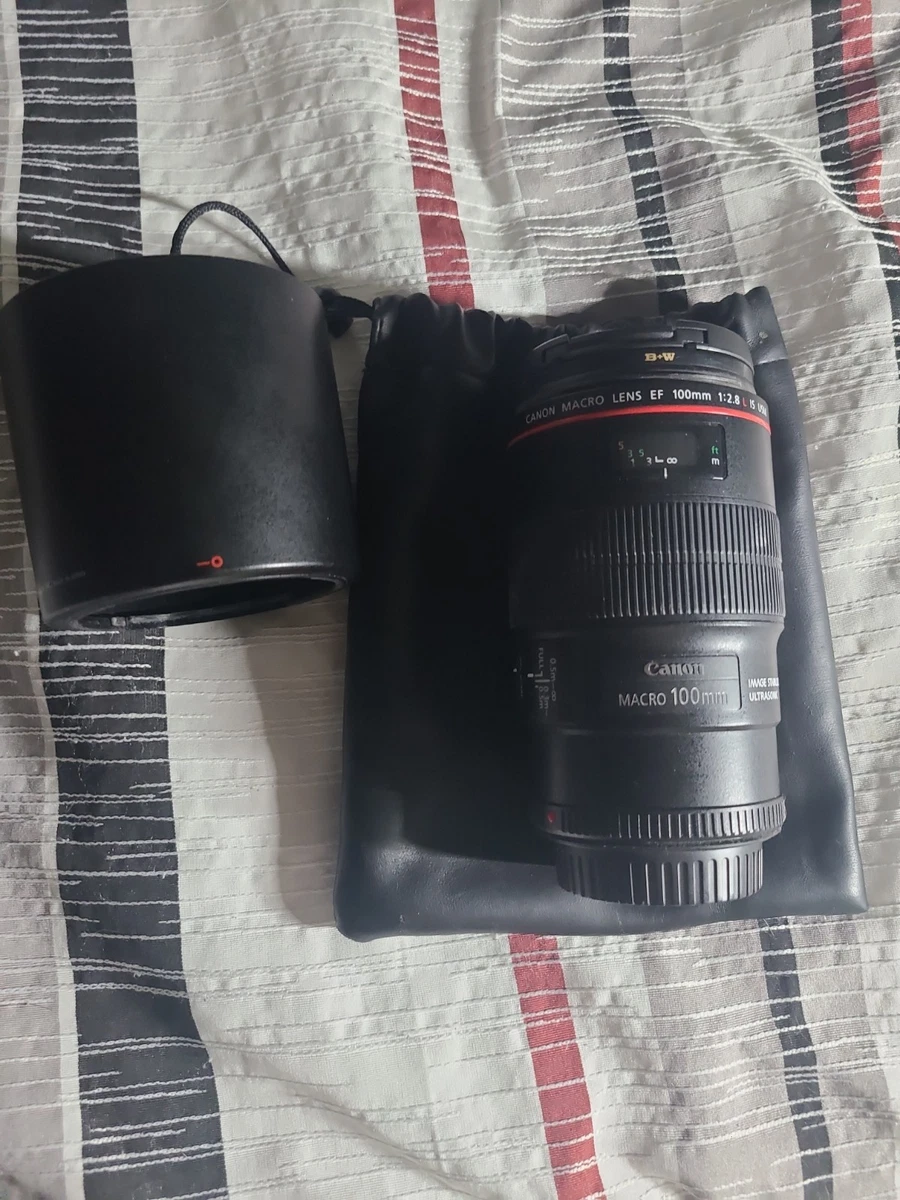 Canon EF f/2.8 100mm Focal Macro/Close Up Lenses for sale | eBay