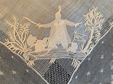 Rare 19th Century Greek War of Independence Commemorative Handkerchief