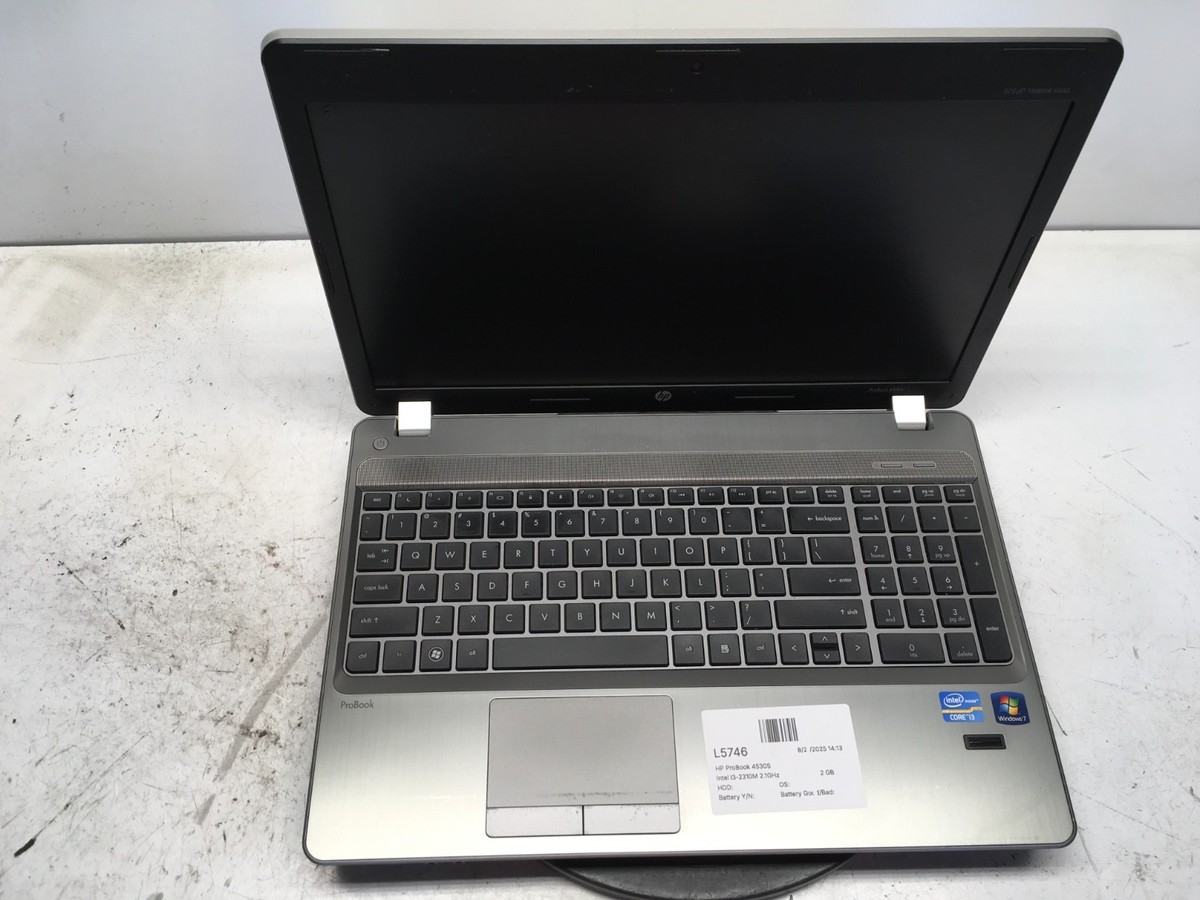 HP ProBook 4530S Intel i3-2310M 2.1GHz 2 GB NO HDD | eBay
