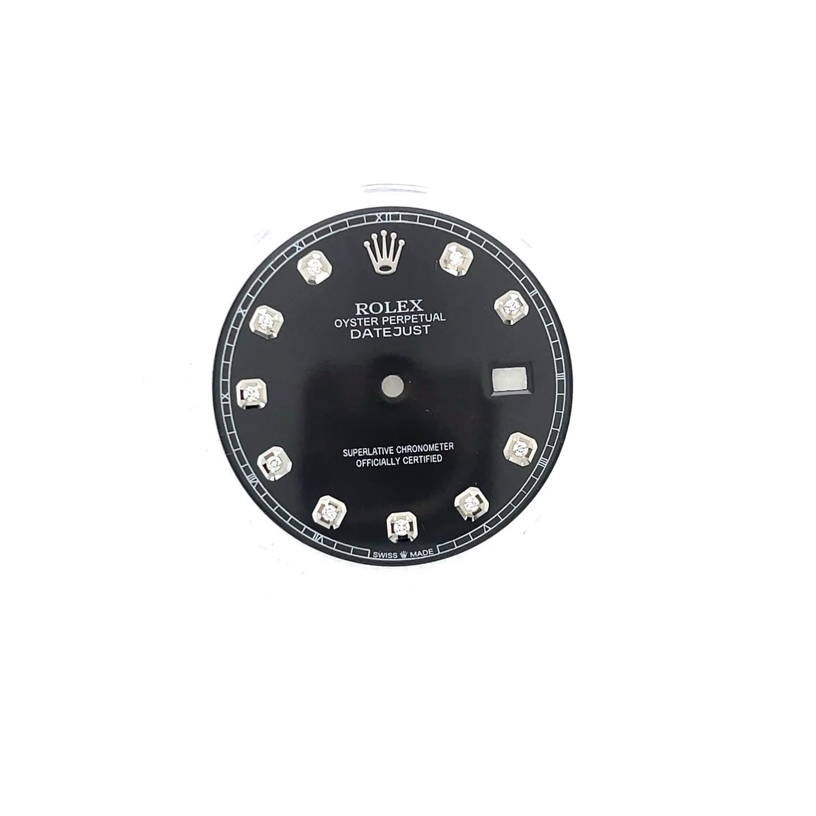 Rolex Custom dial Natural Diamond Rhodium Grey For Datejust II 41mm New Model