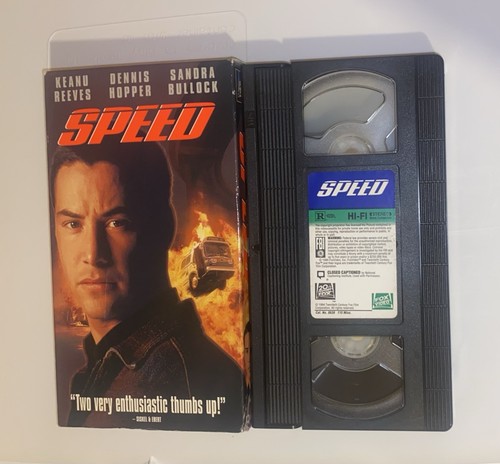 VHS TAPE LOT - Preowned Speed 1 & 2 (1994 & 1997) Keanu Reeves Tested Working - Picture 4 of 11