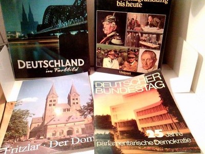 Konvolut:  4 diverse Bände Bildbände / Broschüren Deutschland. div. Autoren: