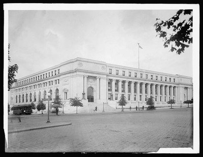 Photo:City Post Office Building Washington DC 1910s