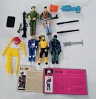 S-799 VINTAGE 1980/90'S HASBRO GI JOE FIGURES JOE COLTON BEACHHEAD COUNTDOWN ETC