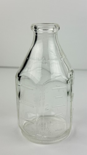 2 Vintage Pyrex Klarglas Babyflaschen, 8oz & 4oz - Bild 2 von 8