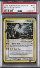 2005 POKEMON EX DEOXYS GOLD STAR #107 RAYQUAZA-HOLO PSA 3