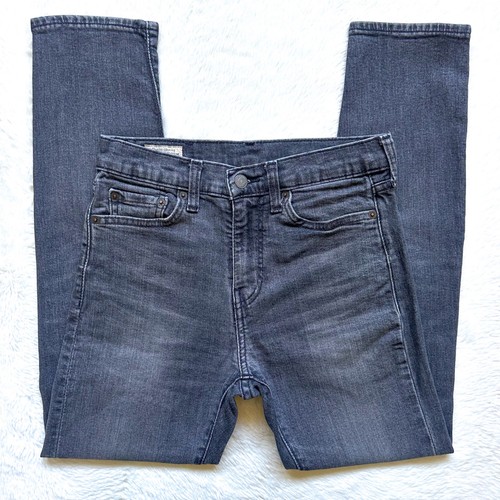 Levis Premium 510 Skinny Flex Grey Washed Stretch Jeans Mens Size 28x27 - Picture 3 of 12