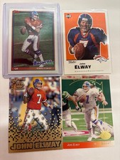 John Elway (4) Card Lot 