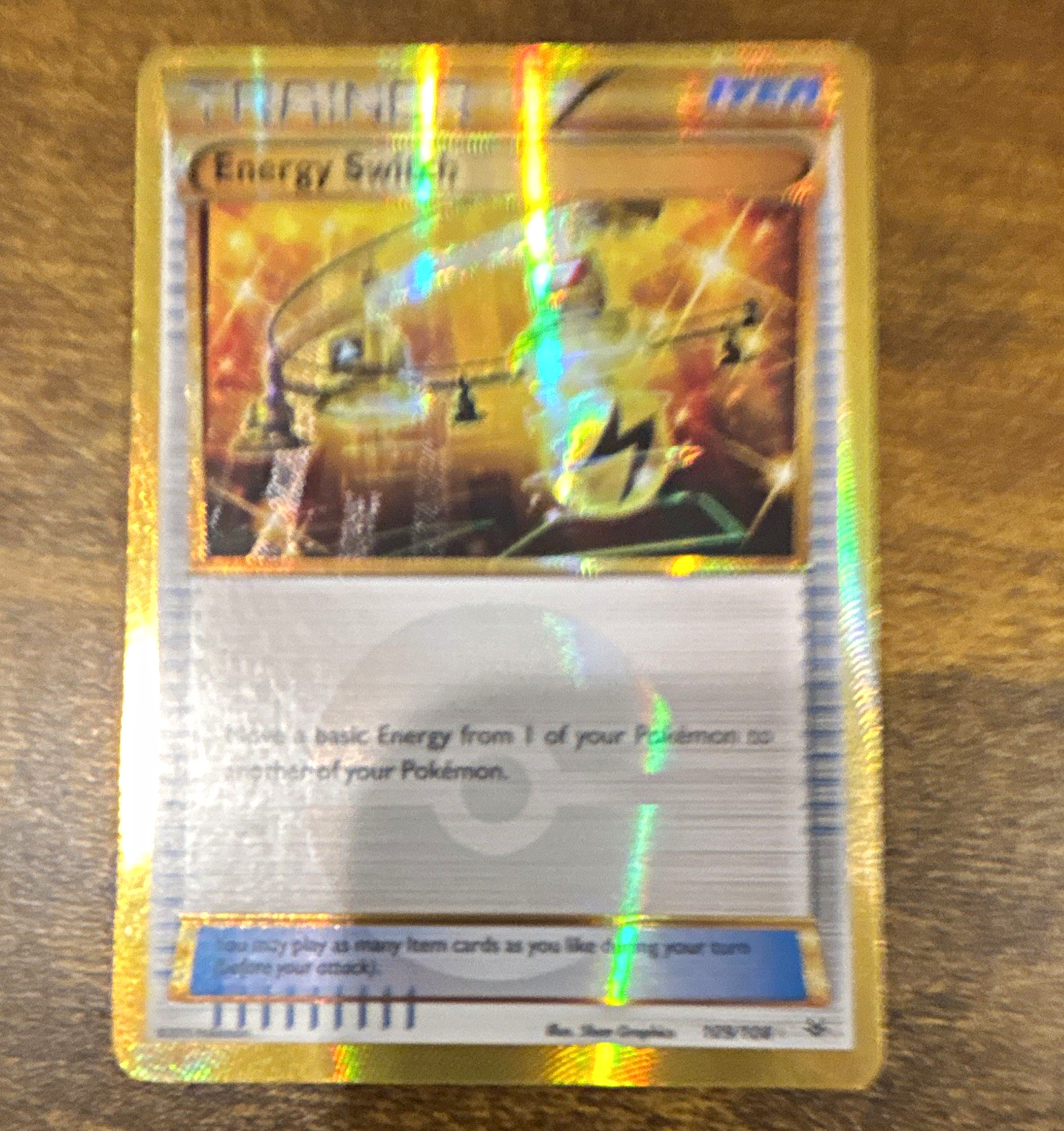 Pokemon TCG Energy Switch 90/109 EX Ruby & Sapphire Uncommon Reverse Holo ENG