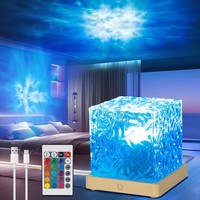 Ocean Lamp, Sternenhimmel Projektor Kinde, 16 RGB Polarlicht Lampe, USB Wiederau