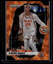 2024 Panini Prizm WNBA #116 DeWanna Bonner Ice Orange Prizms