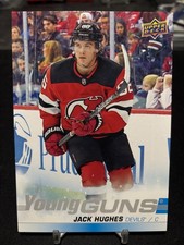 2019/20 Upper Deck Jack Hughes JUMBO Young Guns Rookie #201