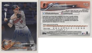 2018 Topps Chrome Rookie Auto Austin Hays #RA-AH Auto RC