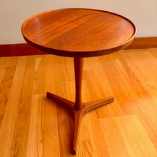 Vintage Danish Teak Side Table by Hans C Andersen for Artex – Pristine 1960s MCM