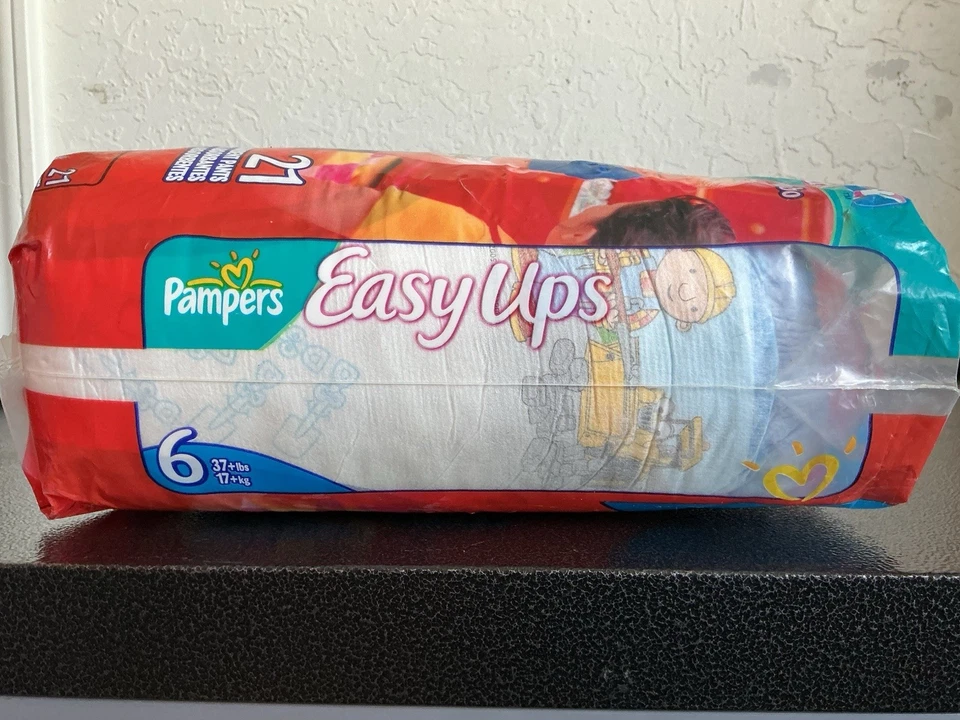 Pañales de colección Pampers Easy Ups Bob The Builder talla 6 coleccionables 2005 nuevos nos Foto 3 de 4