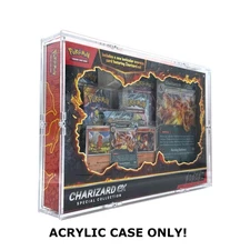 Acrylic Case fits Pokemon Charizard ex Special Collection Box