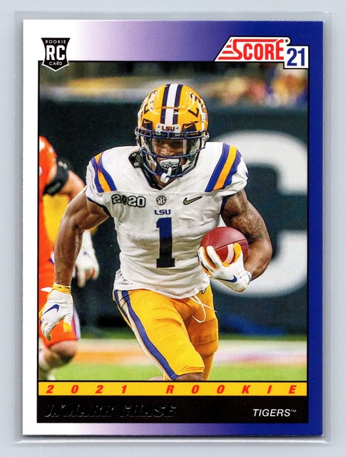 2021 Ja'Marr Chase Score Football #TB5 RC LSU Tigers Panini NM